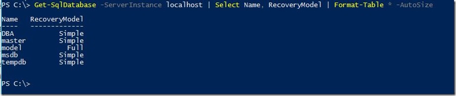 PowerShell-Get-SqlDatabase
